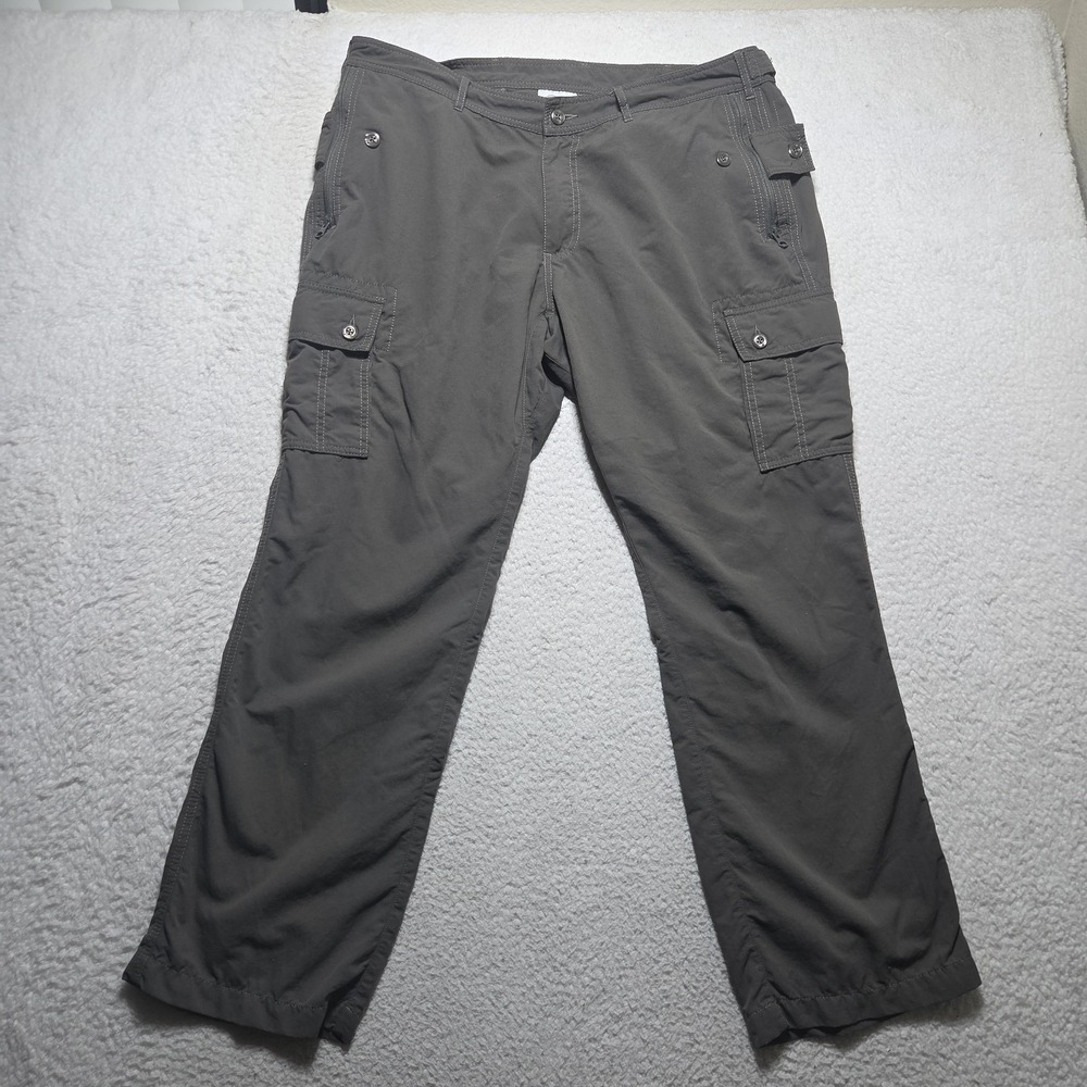 Clothing Arts P Cubed Pick Pocket Proof Travel Cargo Pants Men's 38x30 Gray